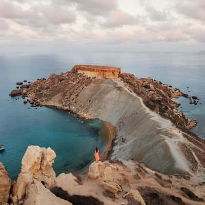 Ghajn Tuffieha Bay, Malta