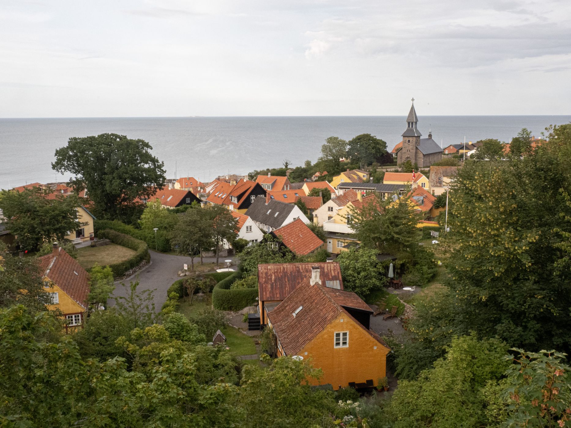 Gudhjem vantage point, Denmark