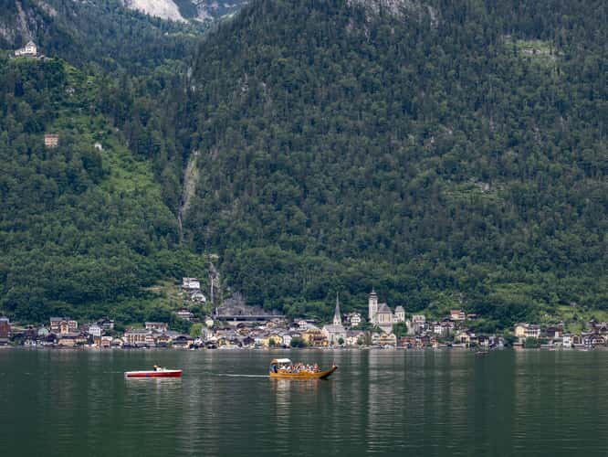 Hallstatt from other end of the lake
