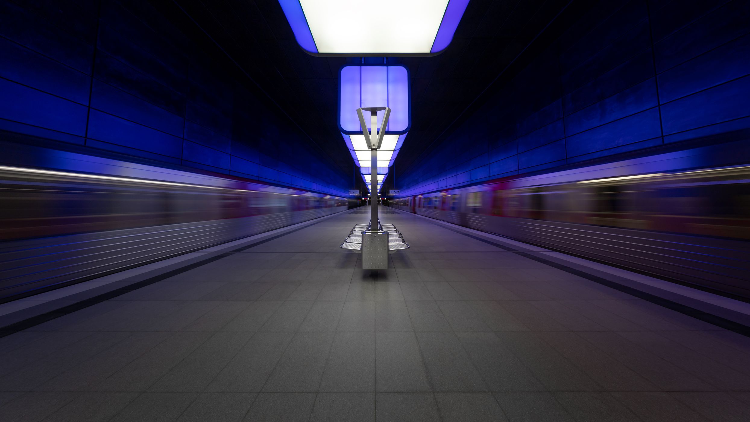 Metro Station, HafenCity Universität Hamburg, Germany