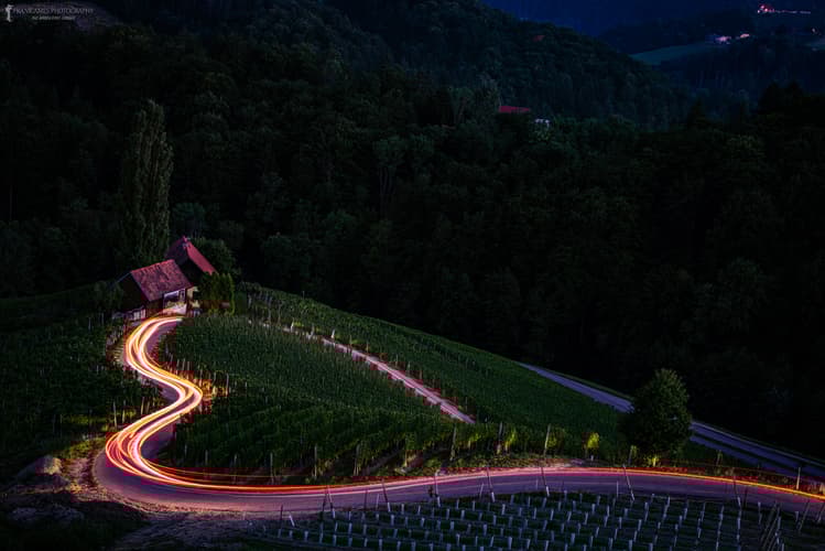 Heart Trails, Špičnik, Slovenia