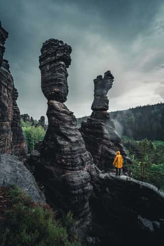 Herkulessäulen,Saxon Switzerland