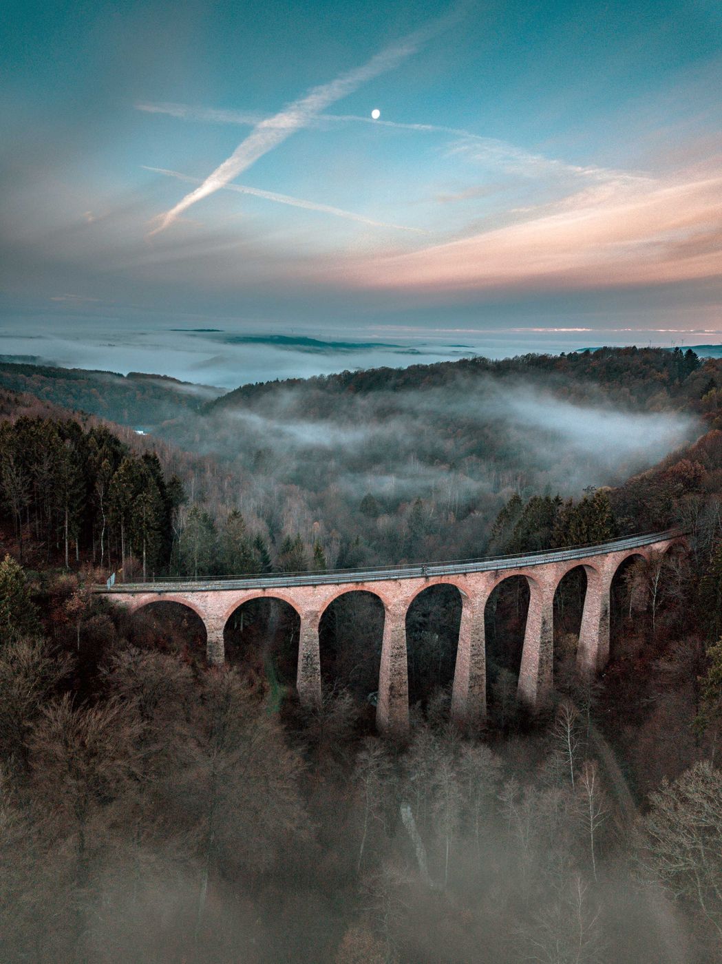 Hunsrück railway viaduct, Germany