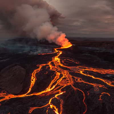 Fagradalsfjall Vulcano, Iceland