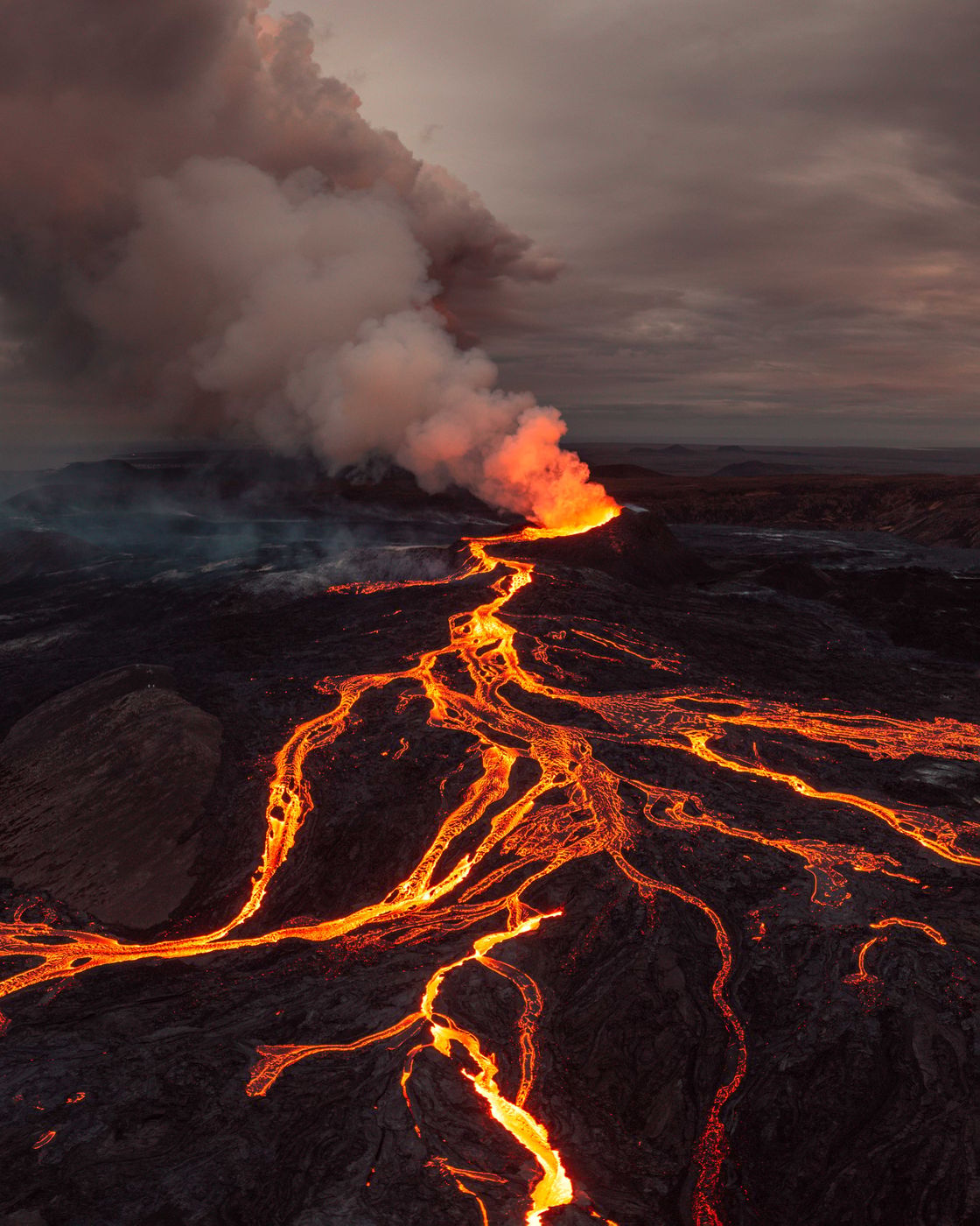 Fagradalsfjall Vulcano, Iceland