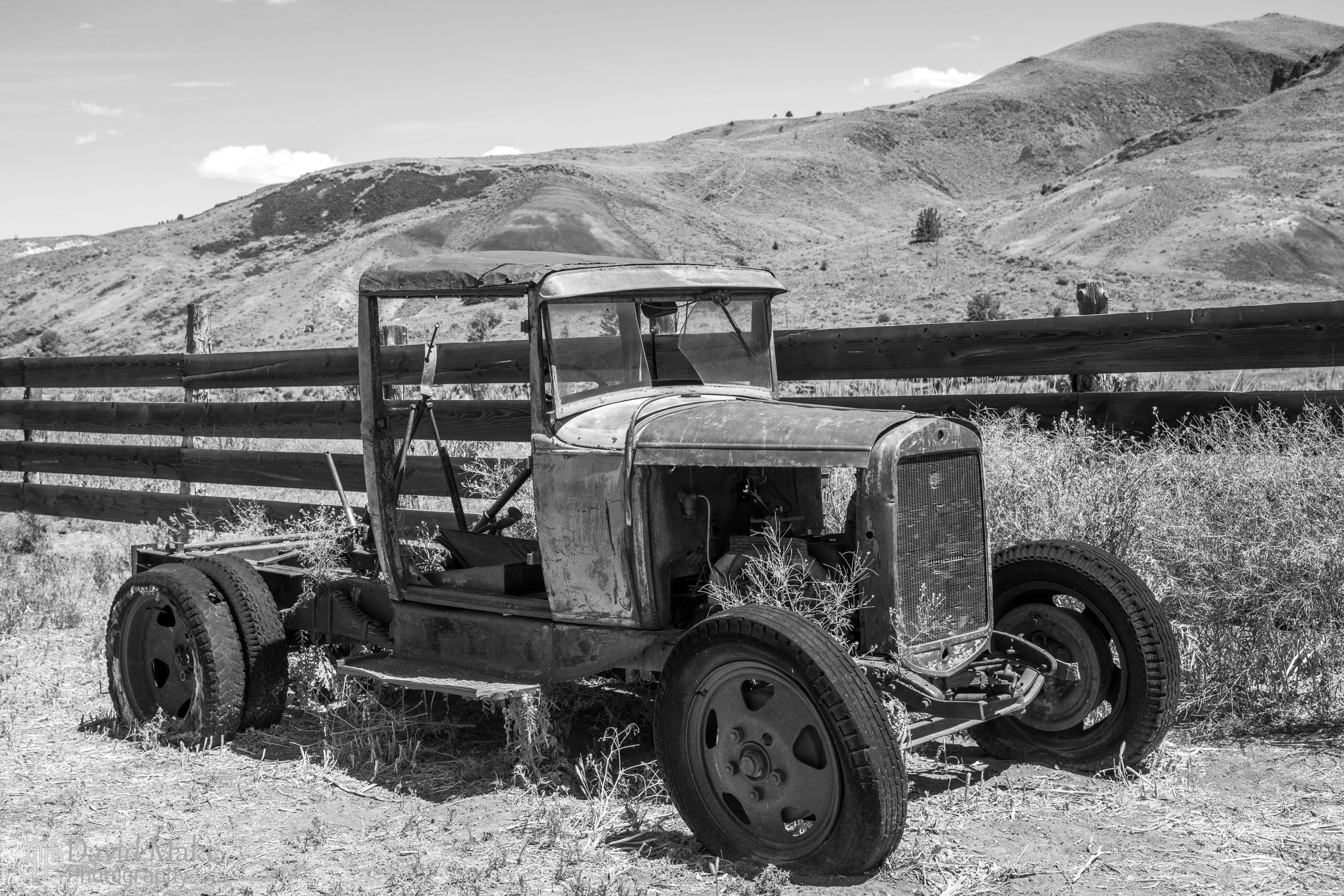 John Day Fossil Cant Ranch, USA