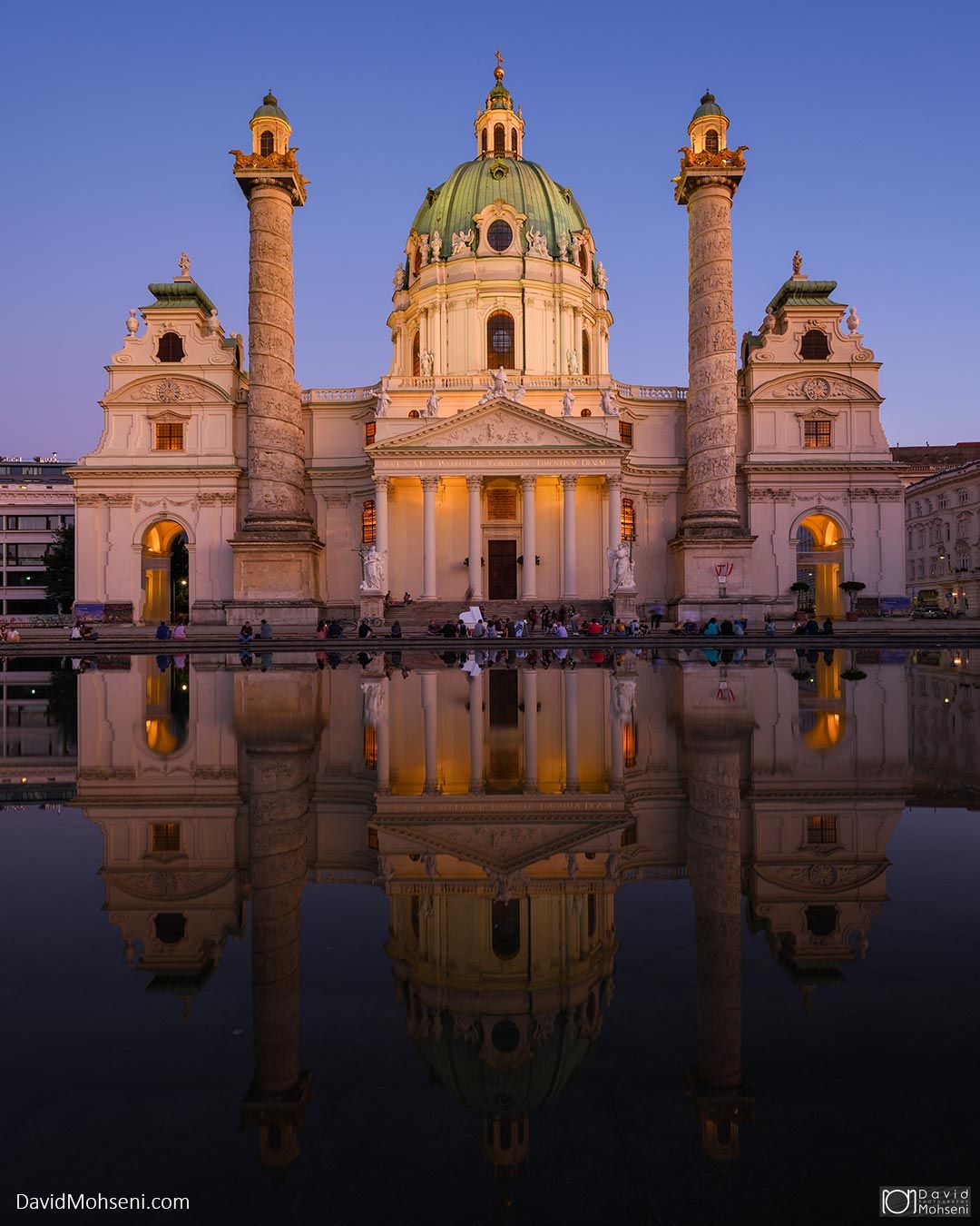 St. Charles Church, Vienna , Austria