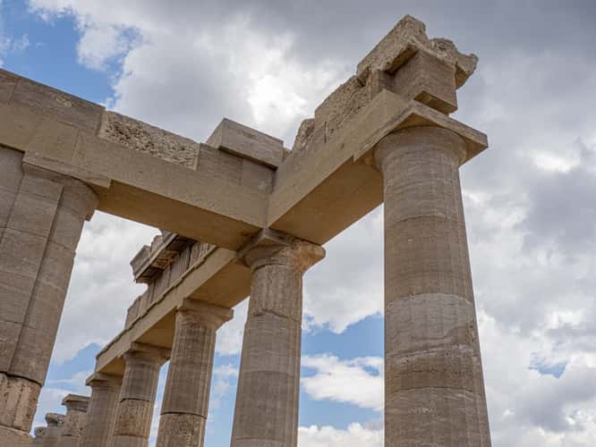 Lindos acropolis