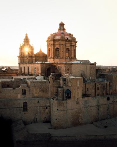 Mdina Cathedral [Drone]