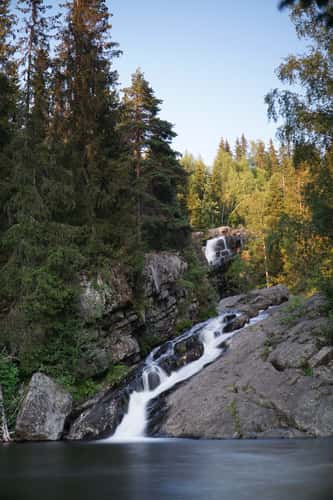 Mesna waterfall