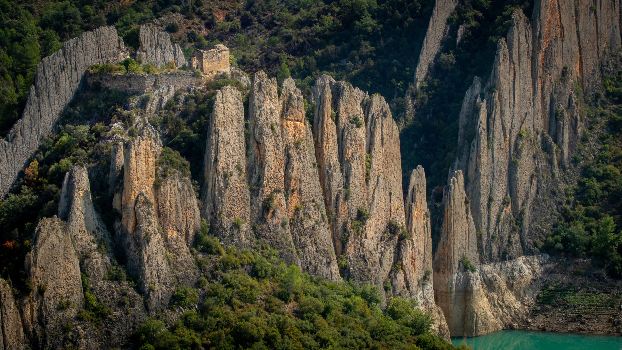 Muralla China de Finestres, Spain