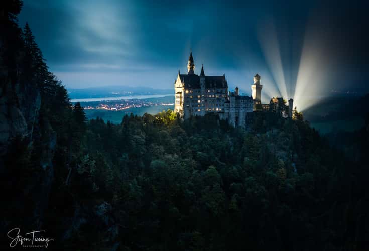 Neuschwanstein Castle from Marienbridge - The classic view