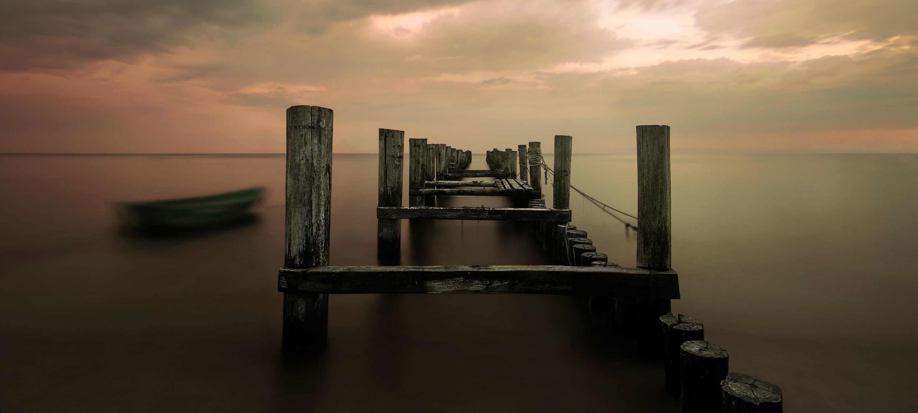 Old jetty, Zingst, Germany
