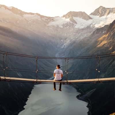 Olpererhütte Panorama Bridge, Austria