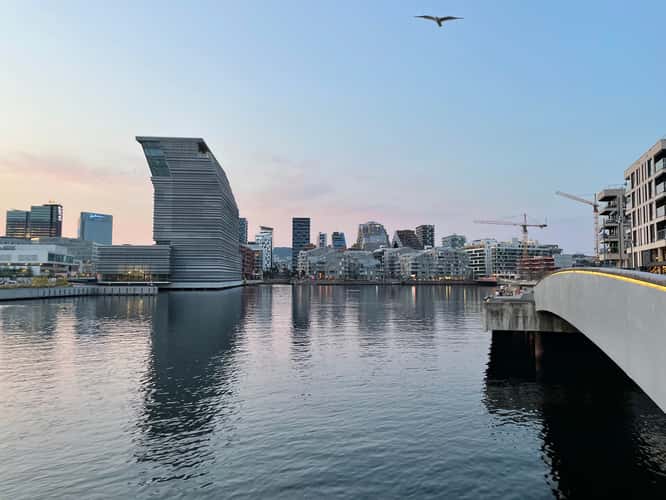 Oslo Harbour  bispevika