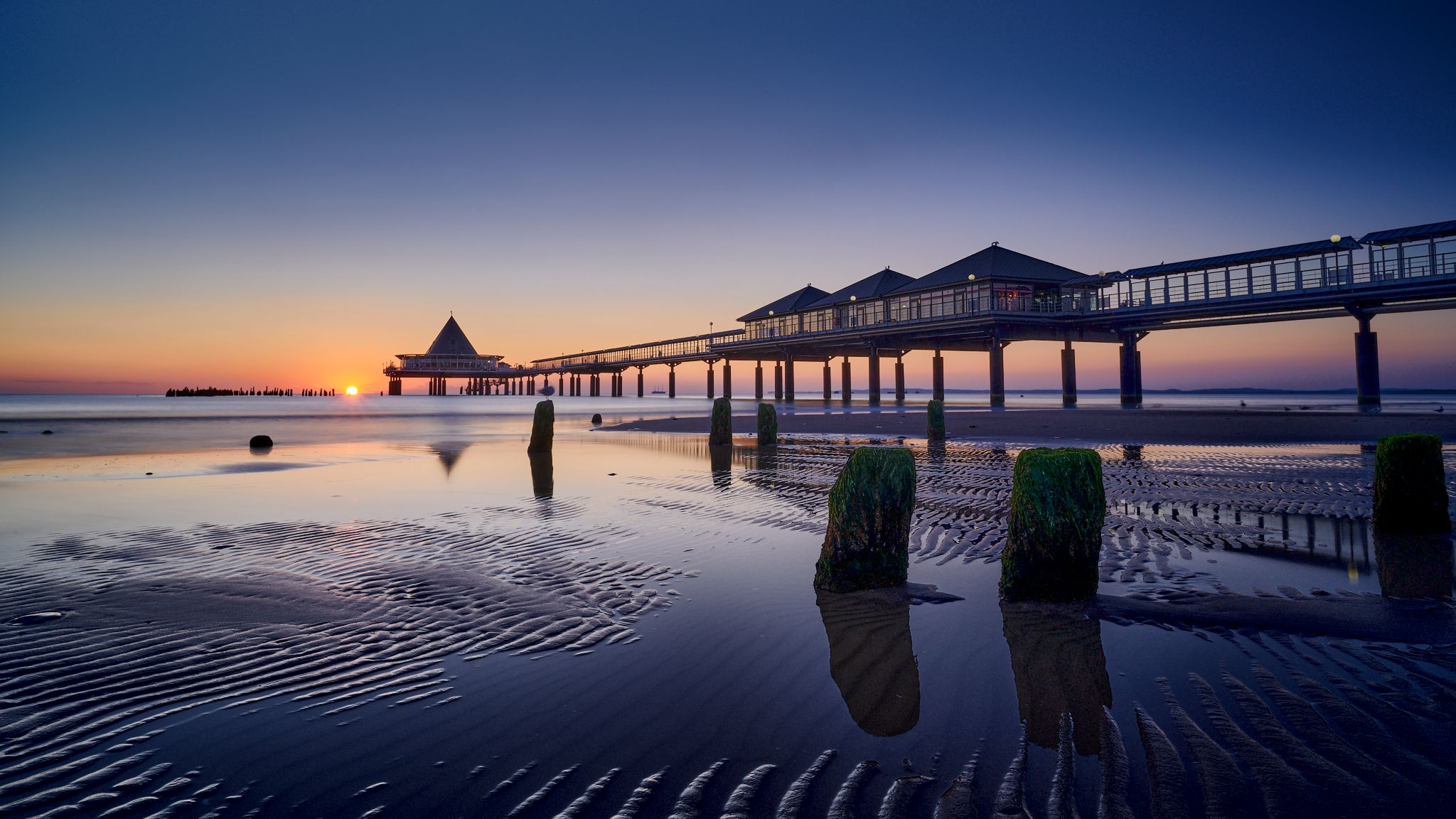 Pier of Heringsdorf, Usedom, Germany