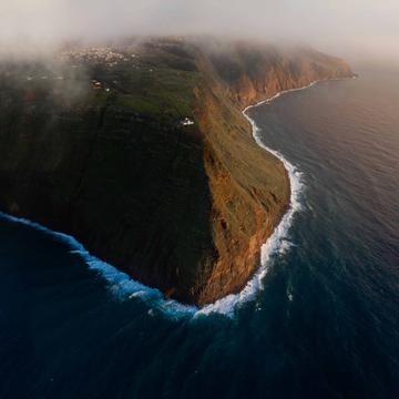 Ponta do Pargo Lighthouse [Drone], Portugal