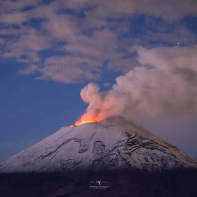 Popocatépetl Volcano, Mexico