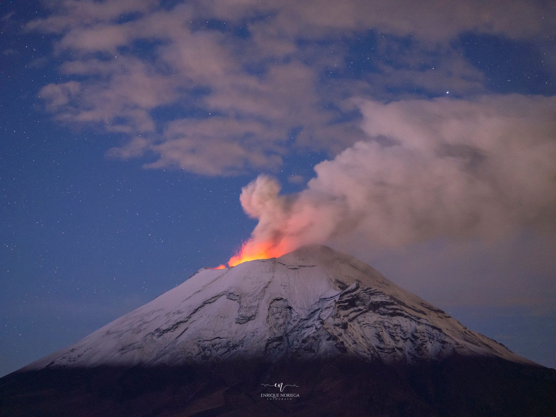 Popocatépetl Volcano, Mexico