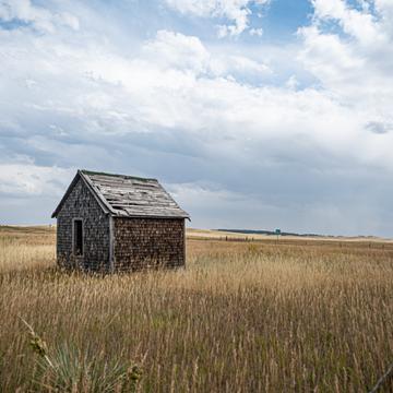 Prairie shack, USA