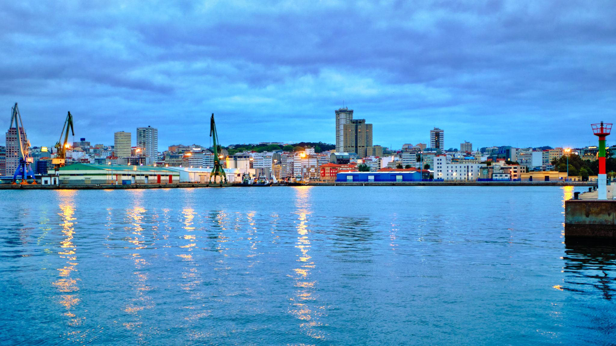 Puerto de A Coruña, Spain