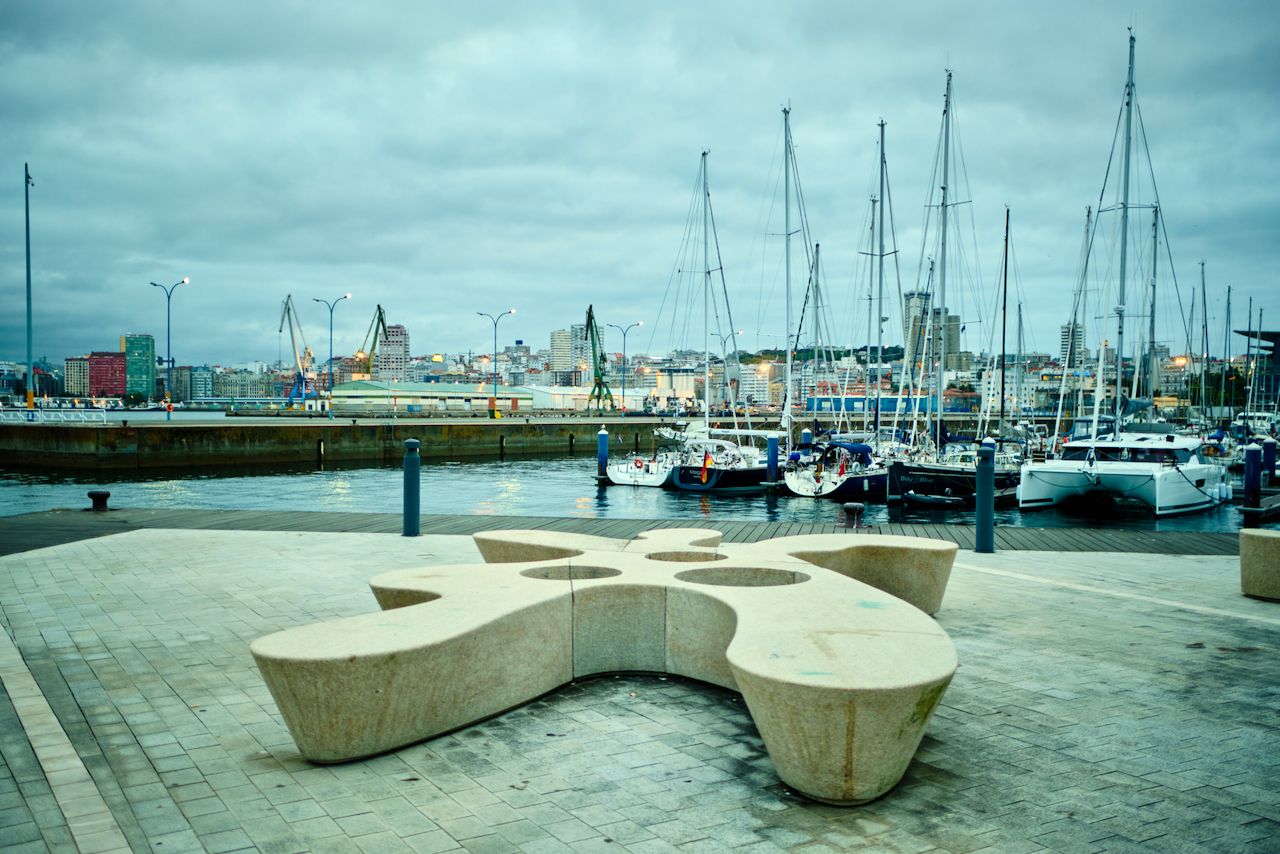 Puerto de A Coruña, Spain