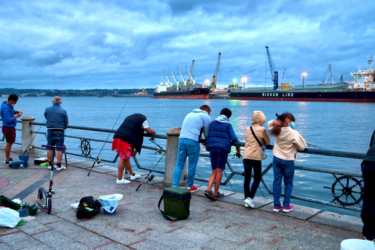 Puerto de A Coruña, Spain