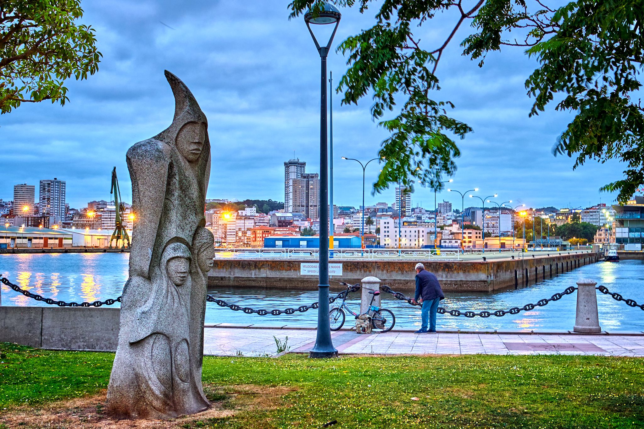 Puerto de A Coruña, Spain