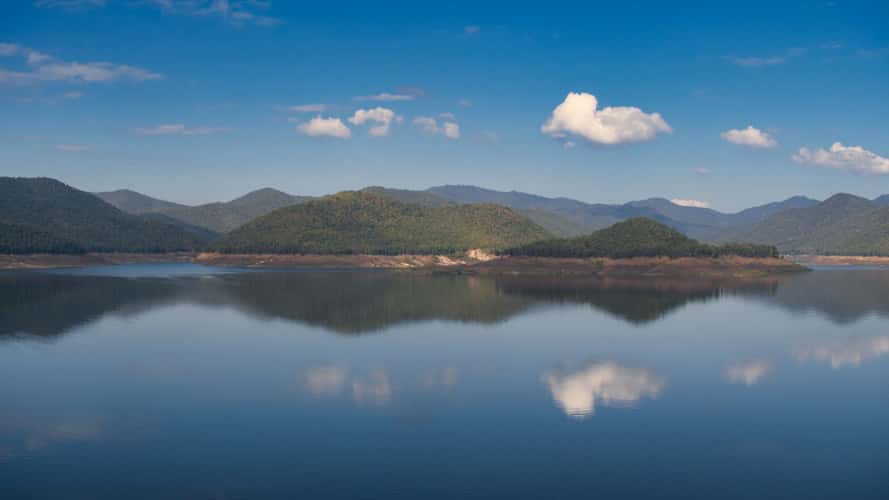 Reservoir Lake near Chiang Mai