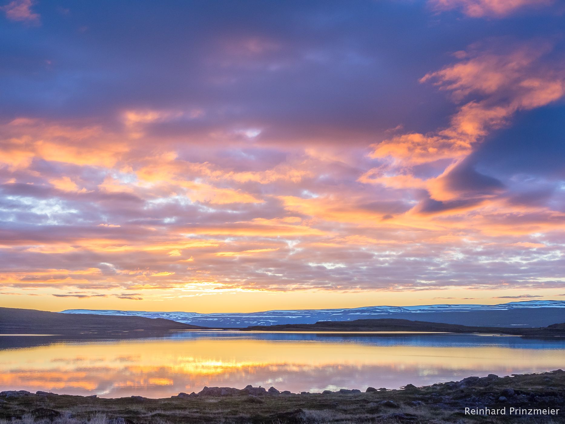Reykjarfjörður Sunset, Iceland