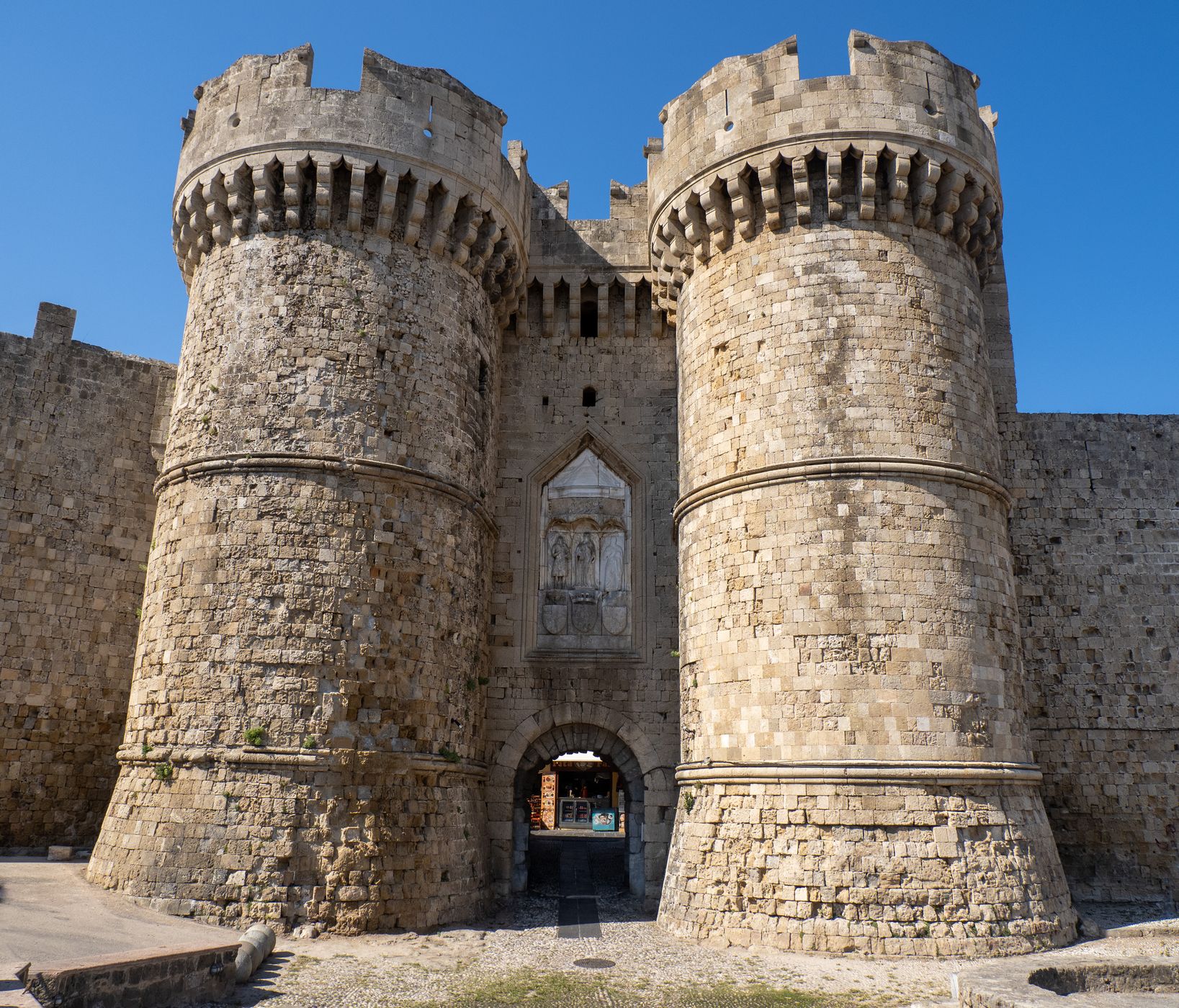 Rodos City Sea Gate, Greece