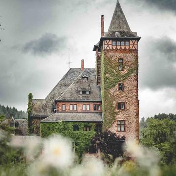 Saareck Castle, Saarland, Germany
