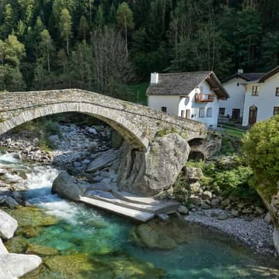 Stone bridge, Switzerland