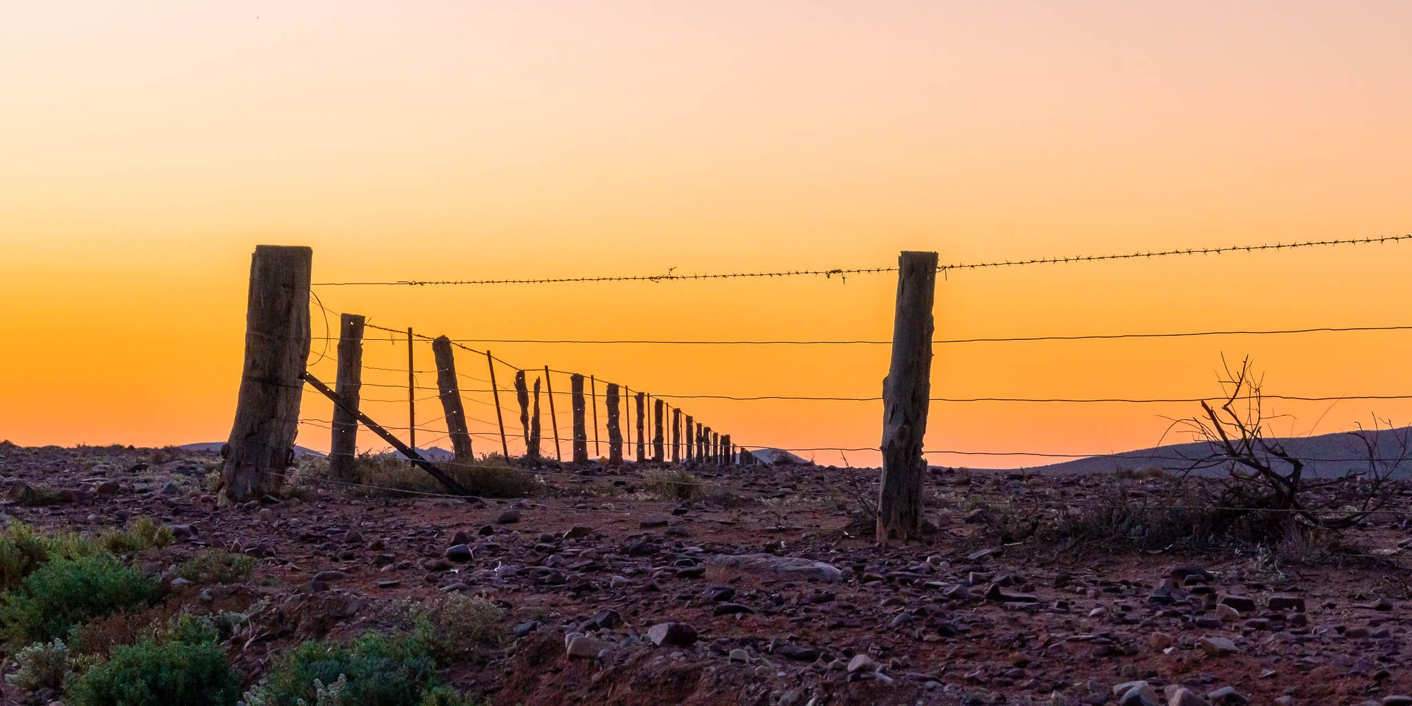 Sunset Fence, Australia