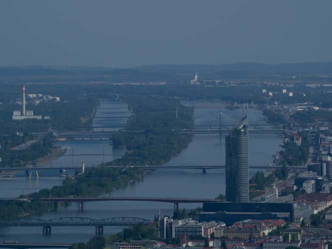 Vienna from the Leopoldsberg
