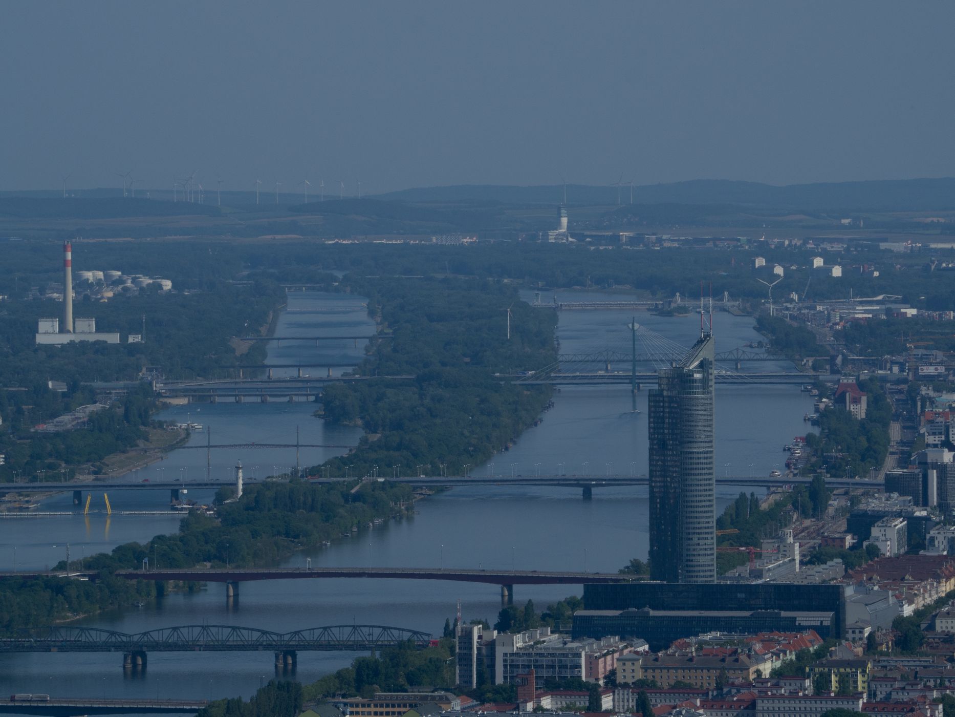 Vienna from the Leopoldsberg, Austria