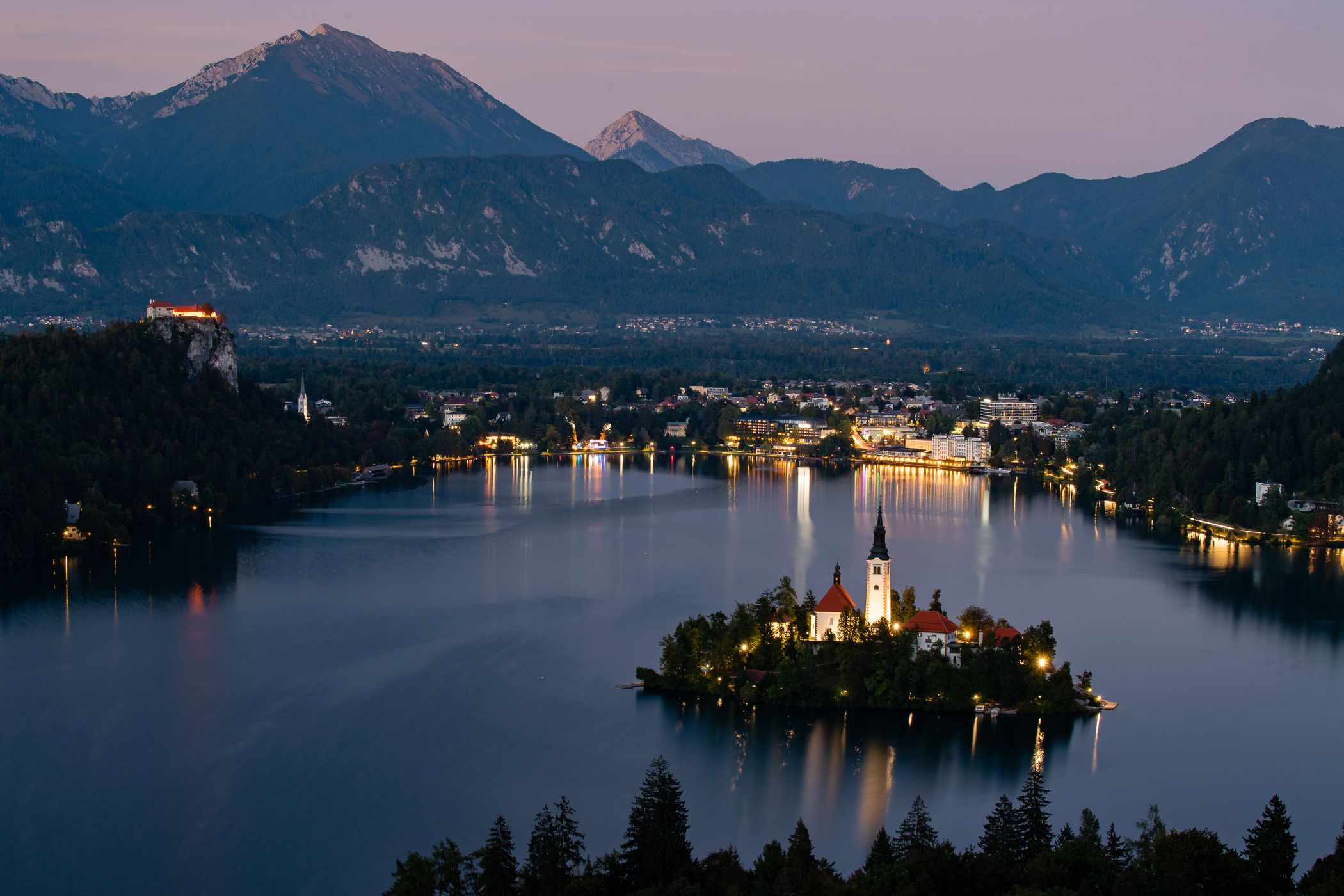 Lake Bled, Mala Osojnica Overlook, Slovenia