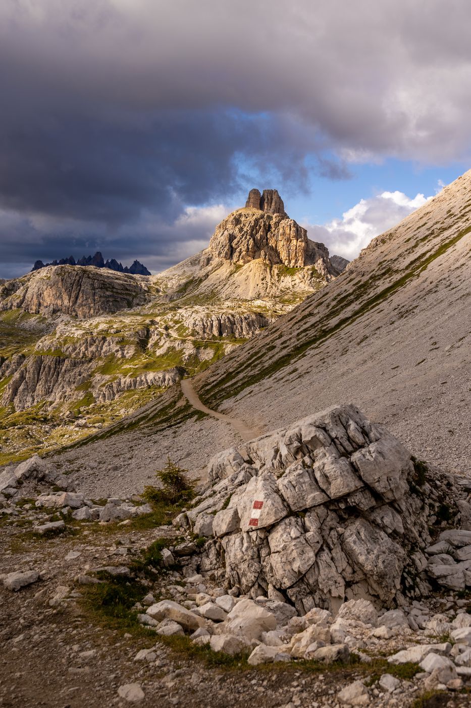 View to Sasso di Sesto - Sextenstein, Italy