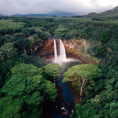 Wailua Falls, Kauai, Hawaii, USA