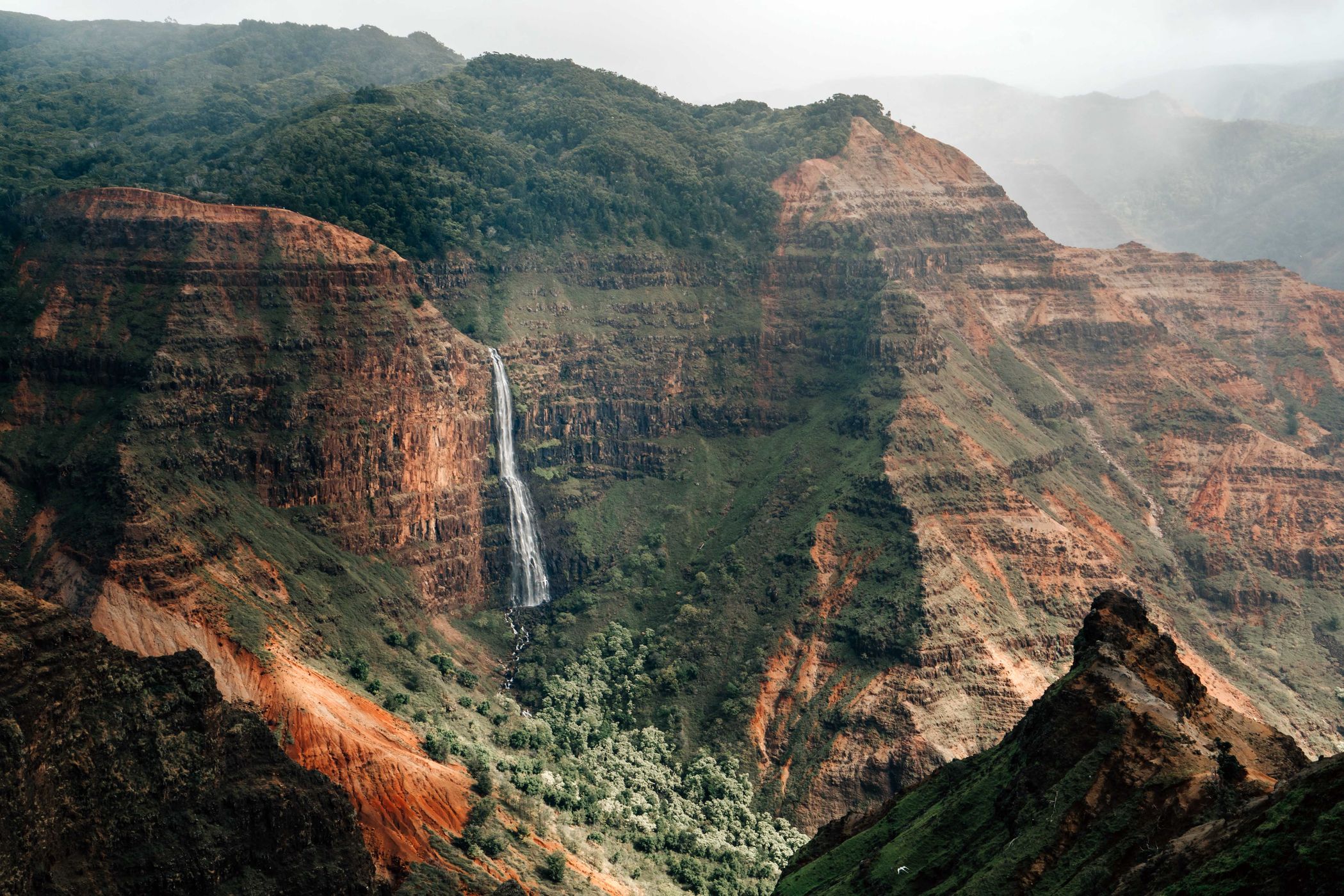 Waipo'o Falls Lookout, USA Waipo'o Falls Lookout, USA
