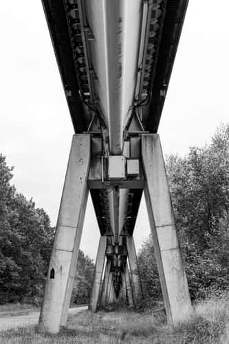 Abandoned Transrapid test facility