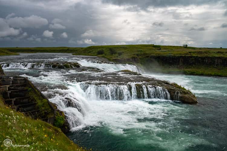 Aegissidufoss Waterfall