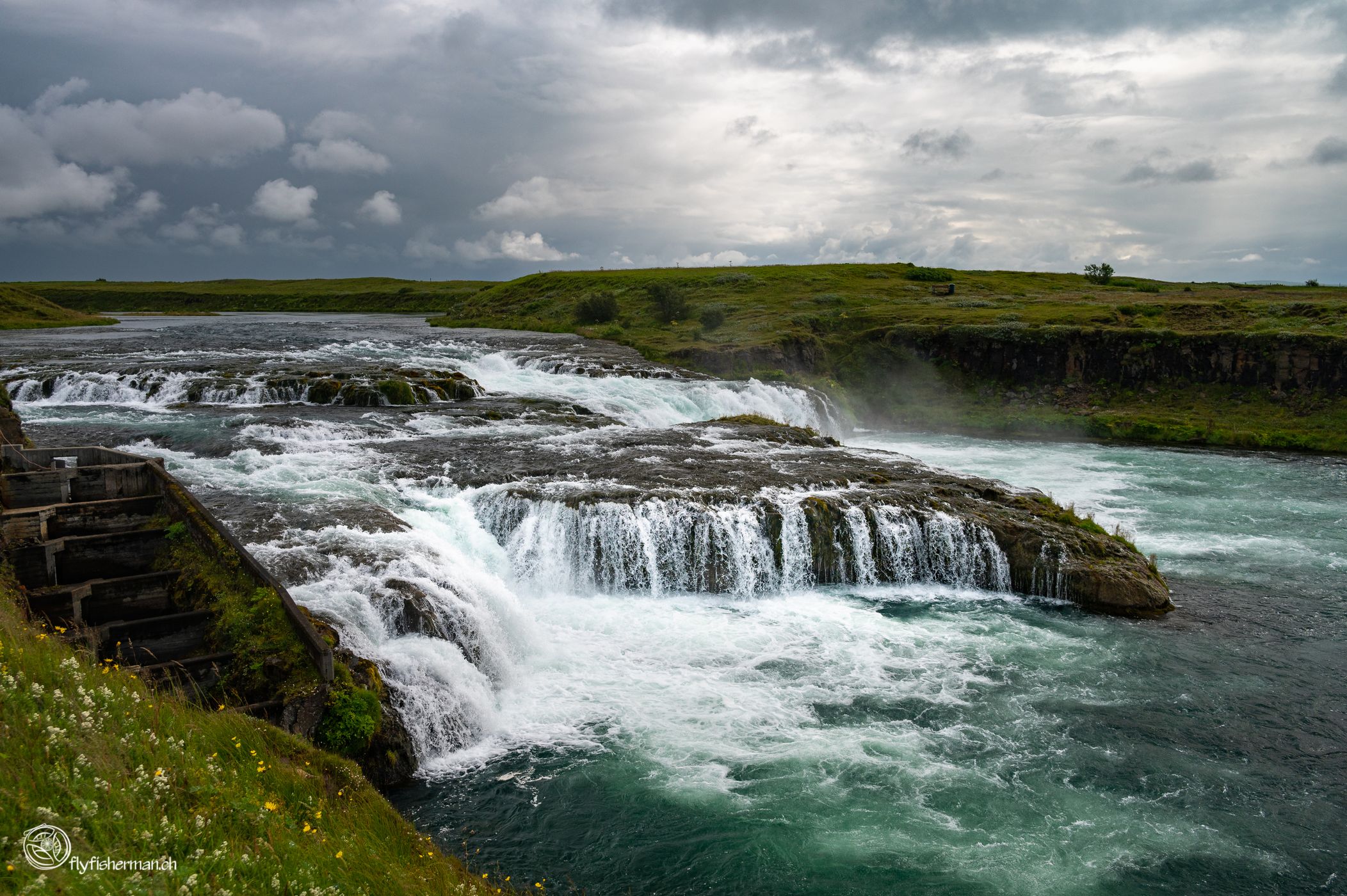 Aegissidufoss Waterfall, Iceland