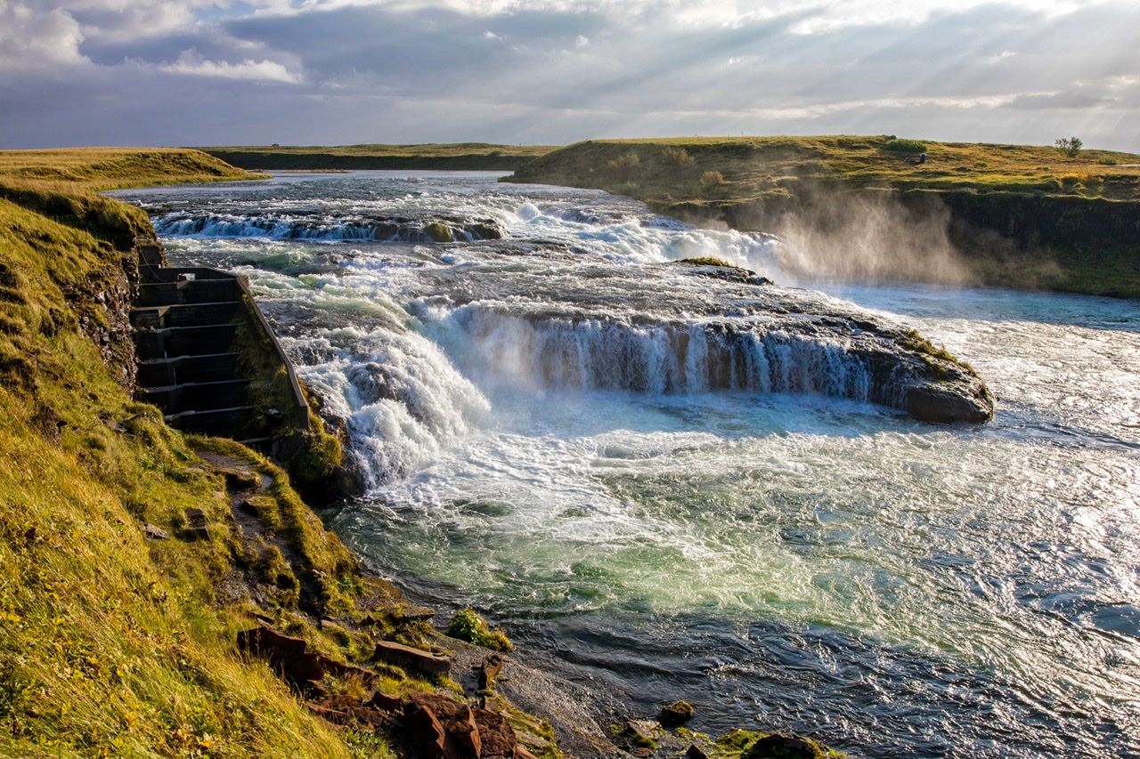 Aegissidufoss Waterfall, Iceland