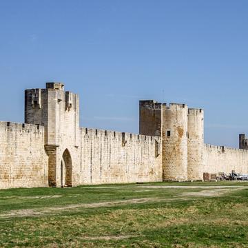 Aigues-Mortes city walls and towers, France