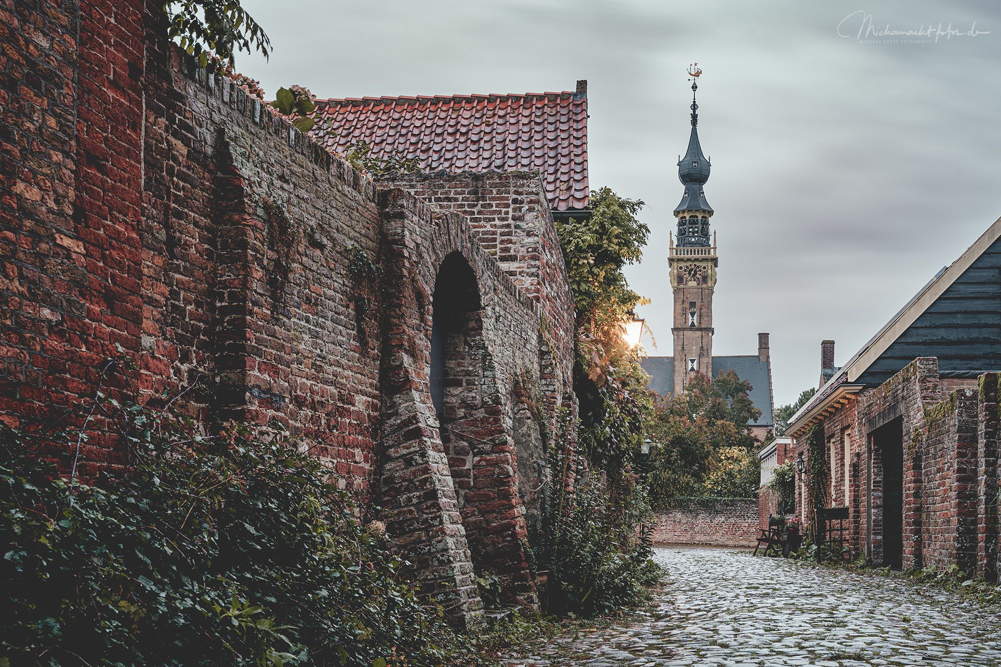 Alte Gasse in Veere (Zeeland), Netherlands