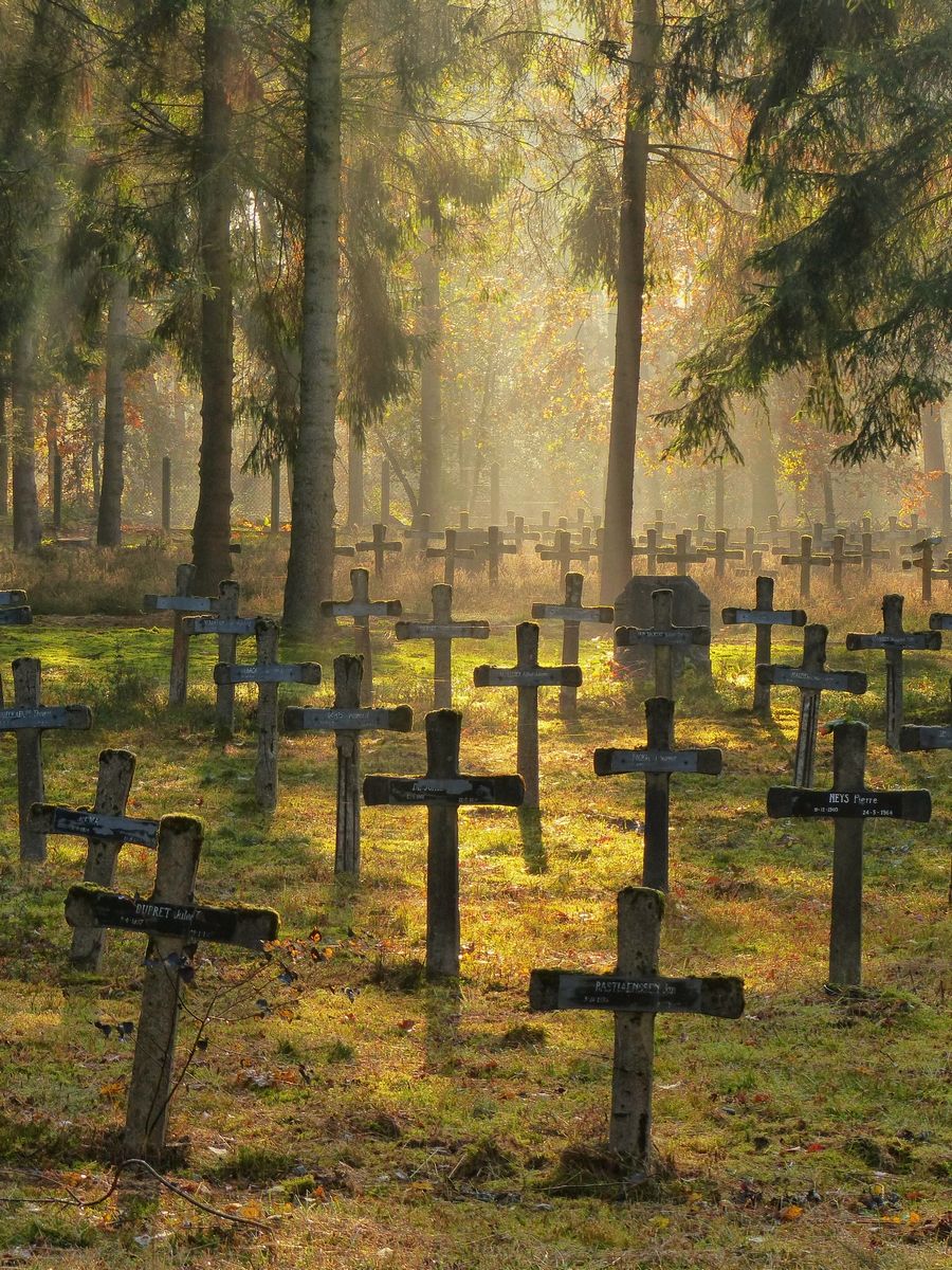 Graveyard near Psychiatric Hospital, Belgium