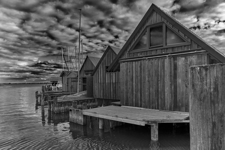 Boat huts of Ahrenshoop