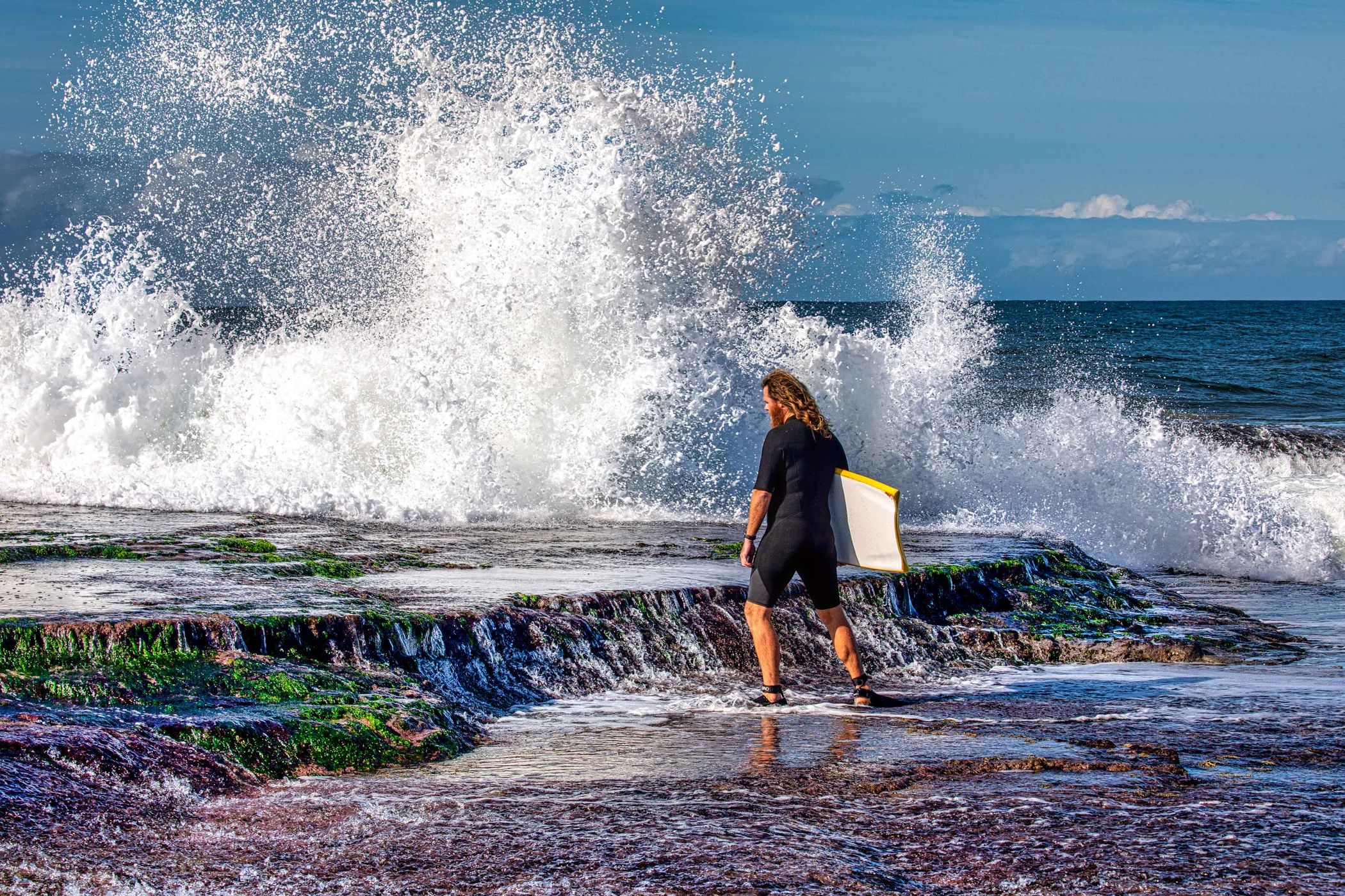 Body Boarder, Mona Vale, Northern Beaches, Sydney, NSW, Australia