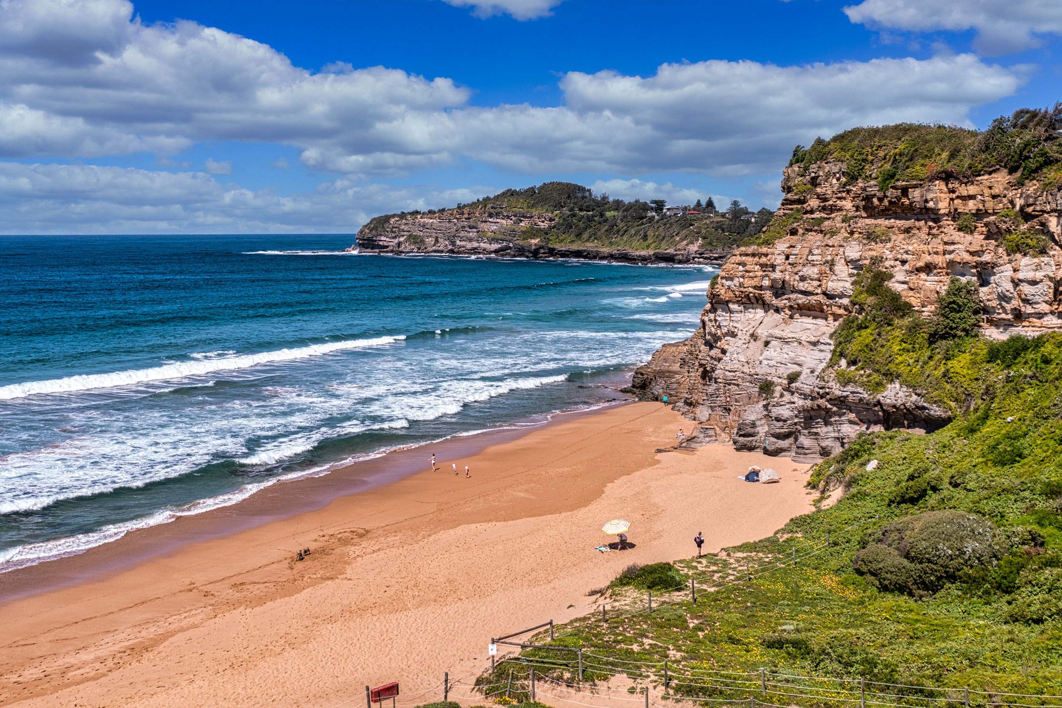 Bongin Bongin Beach, Warriewood, Northern Beaches, Sydney, Australia